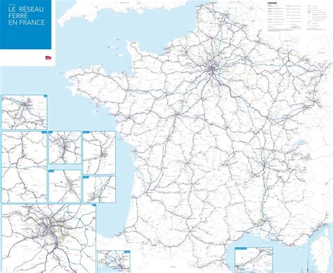 France Rail Map France Rail Map Detailed Western Europe Europe