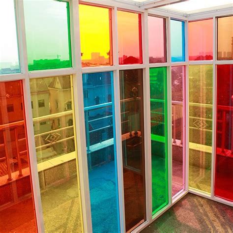 Fashionable Colorful Decorative Window Film Low Reflective Transparent