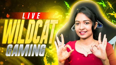 Bgmi Live With Wildcat Wildcat Gaming Girl Gamer Telugu