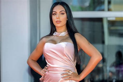 Georgina Rodriguez Sexy Revealing Dress Hot Celebs Home