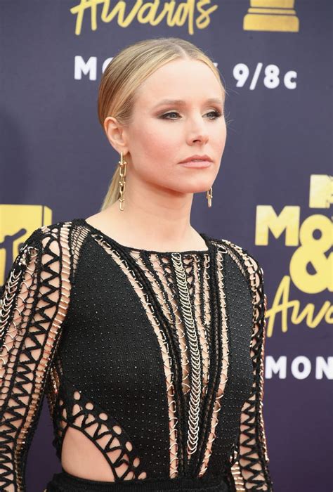 Kristen Bell At The Mtv Movie And Tv Awards Best Ponytails From Mtv