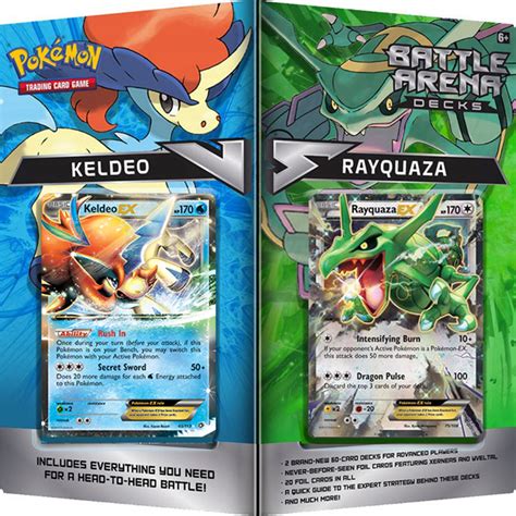 Rayquaza Vs Keldeo Battle Arena Decks Pokemon Tcg Live Codes Ptcgl
