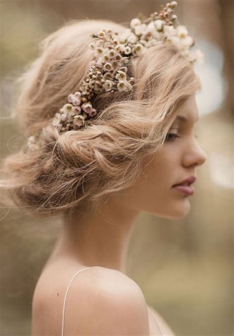 Shoulder Length Bridal Hairstyles Style And Beauty