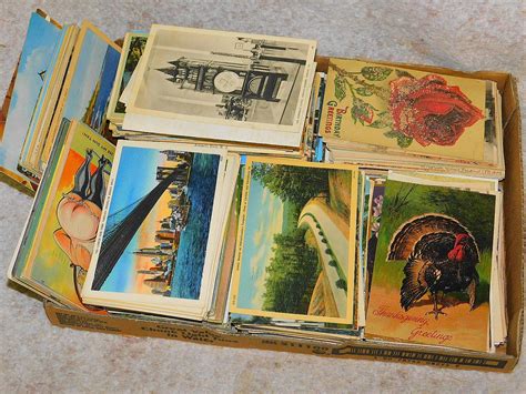 Sold Price Antiquevintage Large Collection Of Postcards February 5