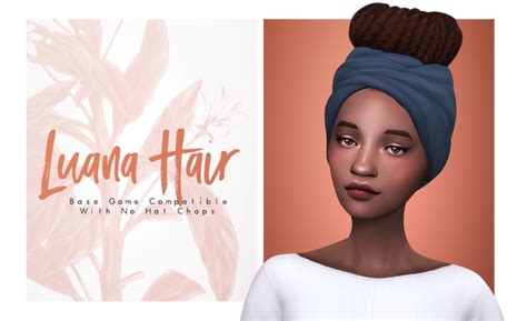 Luana Hair Sims 4 Cc Packs Sims 4 Sims 4 Mods
