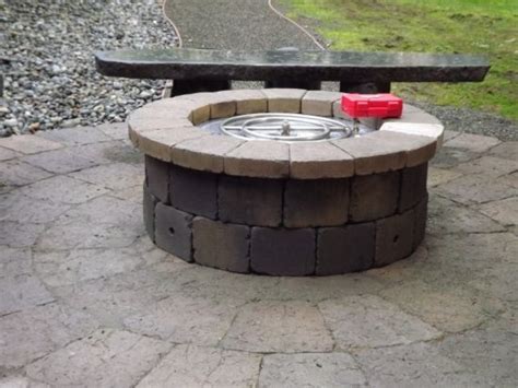 Didn't want to spend the costly amount for one at home depot? 17 Best images about Do It yourself Block Fire Pit-Propane ...