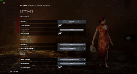 In Game Hud Scale — Dead By Daylight