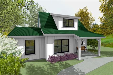 800 Square Foot Adu Country Home Plan With 3 Beds 430829sng