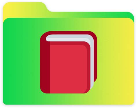 Books Folder Files And Folders Icons