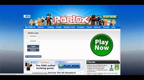 Roblox Website Evolution 2005 2016 Youtube