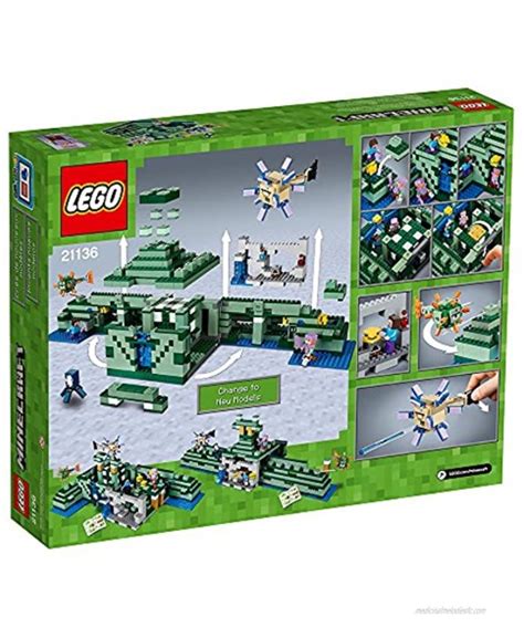 Lego Minecraft The Ocean Monument 21136 Building Kit 1122 Piece Toys