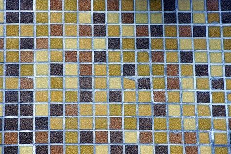 The Texture Of A Small Square Tile On The Wall Stock Photo Image Of