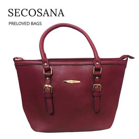 Secosana Prelove Bag Maroon Bag For School Or Office Use Maroon Office Bag Shopee Philippines