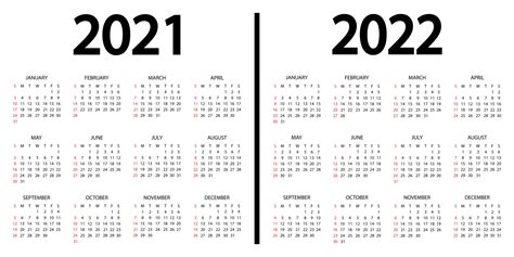 Calendario 2021 Y 2022 En Espanol 2021 Calendar Images