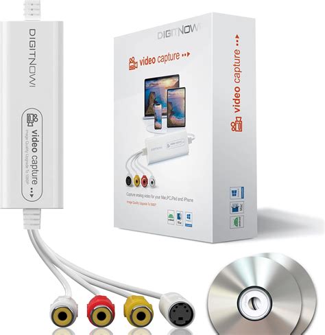 Digitnow Usb 2 0 Video Capture Card Pro Version Vhs To Digital Converter 1080p 30hz Suitable