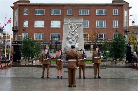 Hulls Remembrance Service In Hull Marking 100 Years Since The End Of
