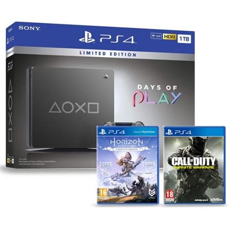 Buy Sony Ps4 1tb Days Of Play Limited Edition Grey توصيل
