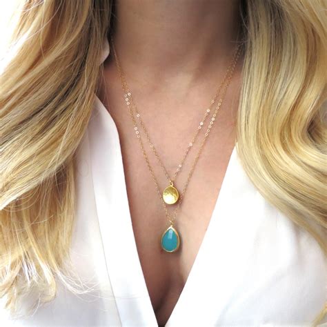 Turquoise Layer Necklace