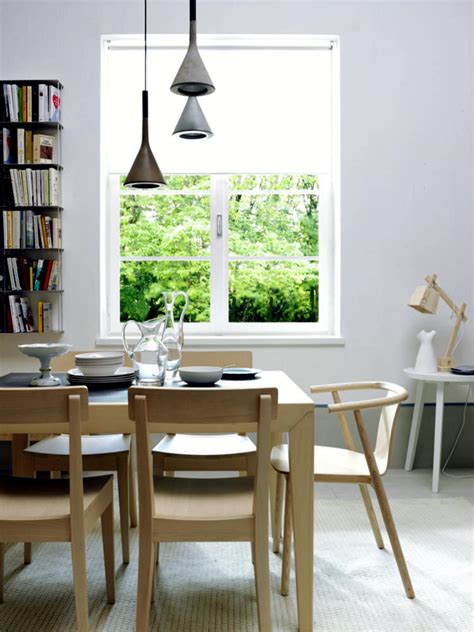 Formal dining room sets are available in many designs. Light wood in the dining room | Interior Design Ideas ...