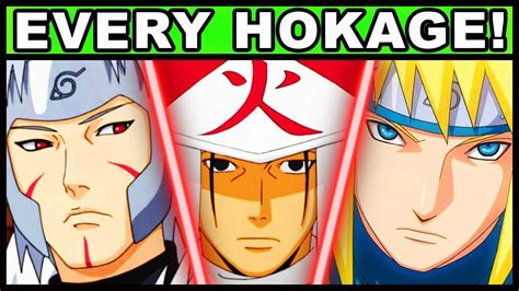 All 7 Hokage And Their Powers Explained Naruto Shippuden Boruto