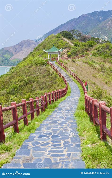 Hiking Path In Mountains Stock Photo Image Of Pathway 24462462