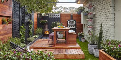 The fence uses matte black wooden planks with generous spacing between the slats. Gardening Tips & Ideas To Help Mum This Mother's Day ...