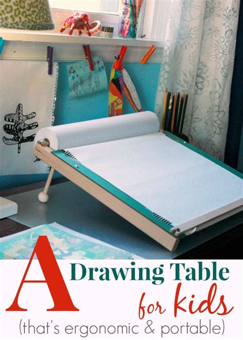 Maybe you would like to learn more about one of these? A Slanted Kids Drawing Table : Ergonomic and Portable! - Artful Parent | Kids, Diy for kids ...