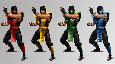 Male Ninjas Mk1 3d By Chamkham On Deviantart