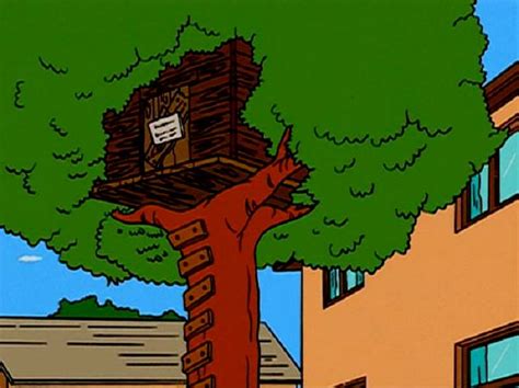 Bart Simpson S Treehouse Bart Simpson Escandalosos Casa Del Arbol