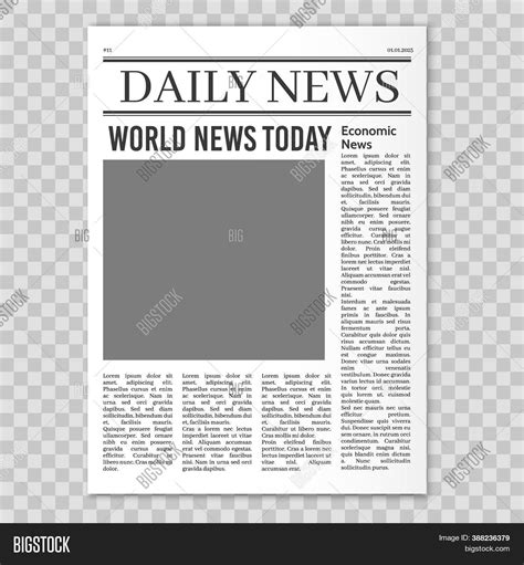 Newspaper Pages Image And Photo Free Trial Bigstock