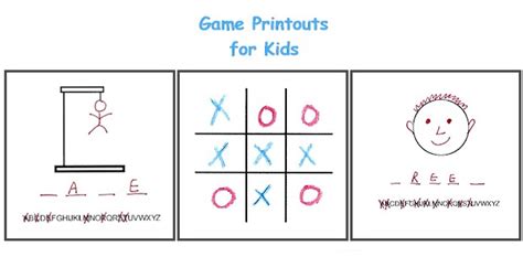 25 Fun Printable Games For Kids Happiness Is Homemade Free Printable