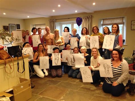 Epic Hen Party Life Drawing Activity In Bath Hen Party Entertainment