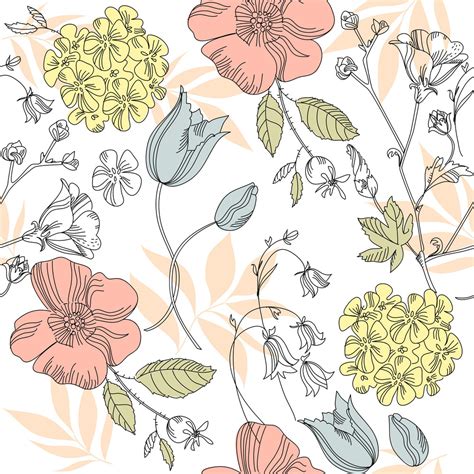 Check spelling or type a new query. Seamless Vintage Flower Pattern Royalty-Free Stock Image ...