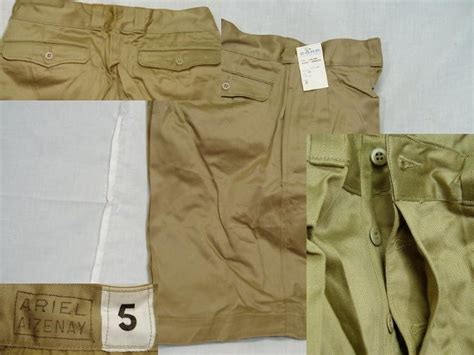 French Khaki Legion Shorts