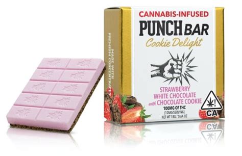 Punch Bar Strawberry Cheesecake Cream 100mg Thc