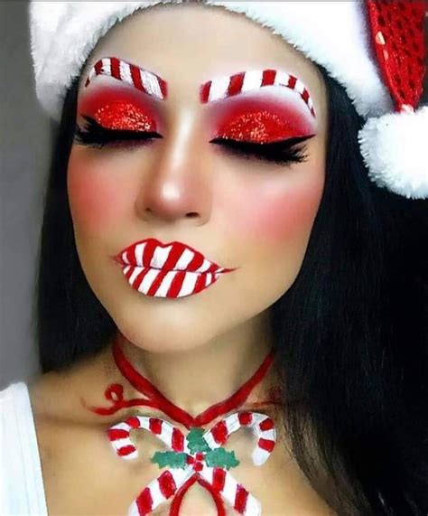 Pin De Jannice Camacho En Maquillajes Maquillaje Artístico Navidad