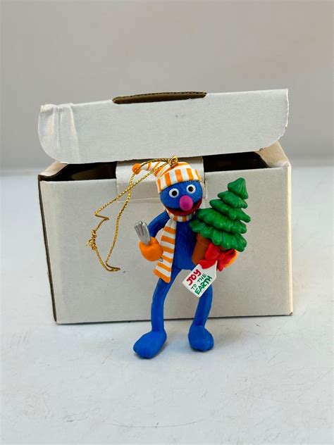 Grover Grolier Sesame Street Christmas Holiday Tree Ornament