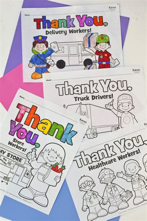 A special thank you to all the essential employees working hard to serve the rocklin community. Community Helper Coloring Sheets for Kids