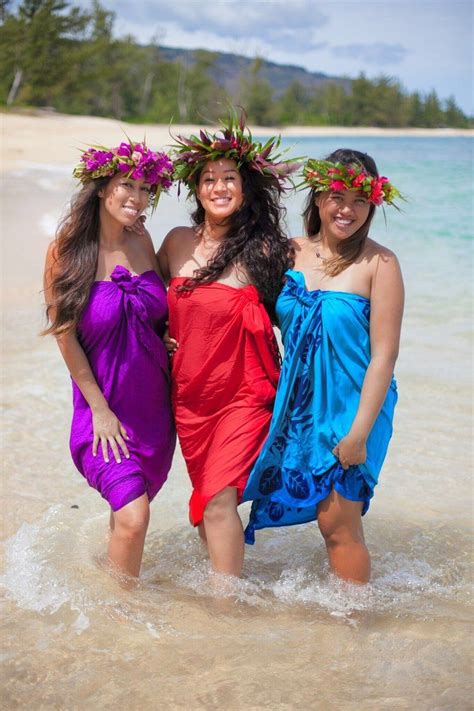 Hawaiian Woman Hawaiian Girls Hawaiian Theme Hawaiian Outfits