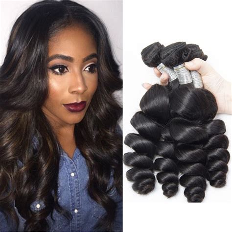 20 Luxury Black Loose Wave Hairstyles