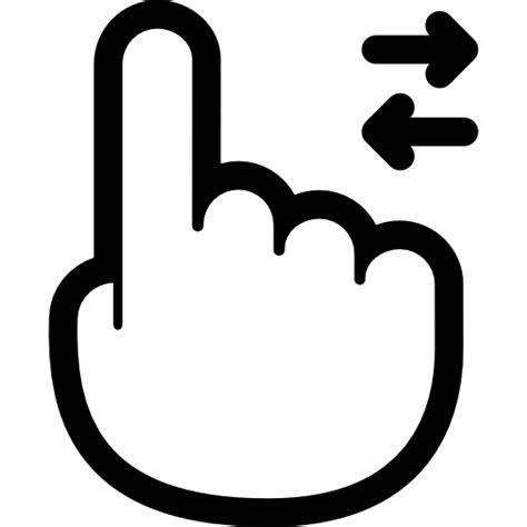 Membasuh tangan logo mencuci tangan. Horizontal Scroll - Free gestures icons