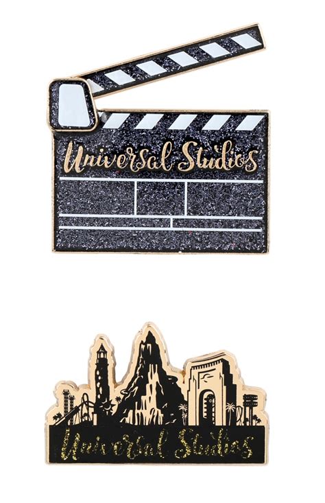 Universal Studios Clapboard And Skyline Magnet Set Universal Orlando