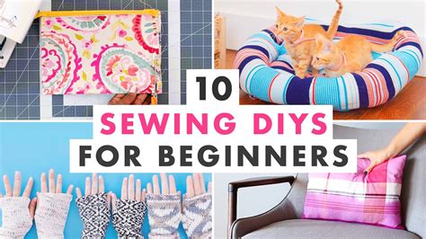 10 Easy Sewing Projects For Beginners Youtube