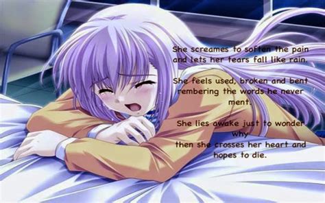 Sad Anime Girl Facebook Cover I Am So Lonely Im So Lonely