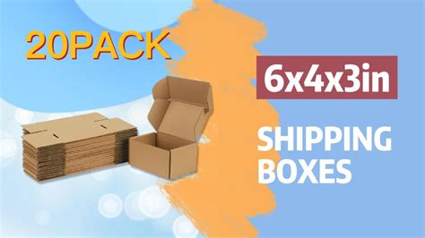 6x4x3 Shipping Boxes