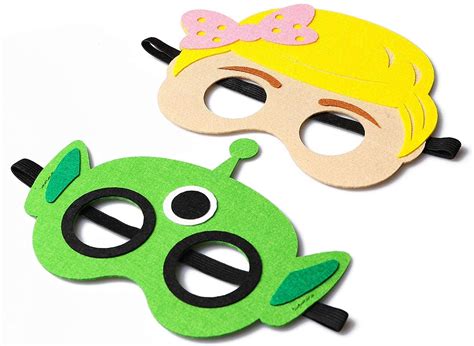 Beyumi Toy 4th Masks Birthday Party Supplies Toys 4th Adventure Party Favors Dress Up Costume