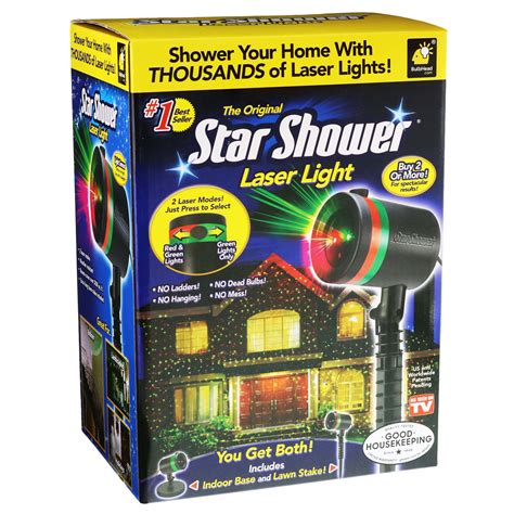 As Seen On Tv The Original Star Shower Laser Light Shop Seasonal Decor At H E B