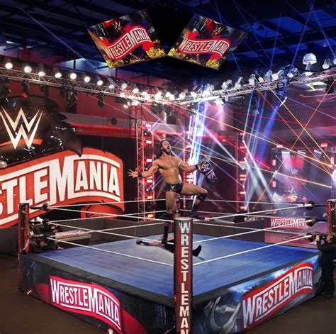 Wrestlemania 36 36 Stunning Pictures From The Strangest Mania
