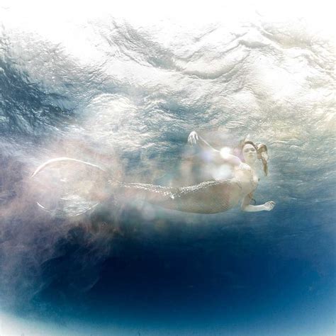 Mermaids Swim In The Oceans And Seahorses Glide Across It Underwater