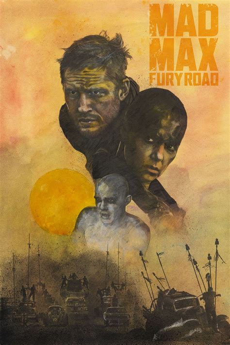 mad max fury road poster paying homage to richard amsel s 1985 beyond thunderdome poster mad